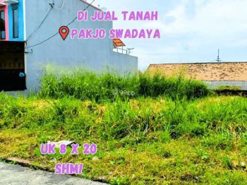 tanah pakjo swadaya blok A1A2 LOKASI SANGAT STRATEGIS