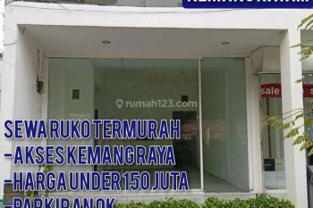 Best deal sewa ruko komersial siap huni termurah Kemang Raya