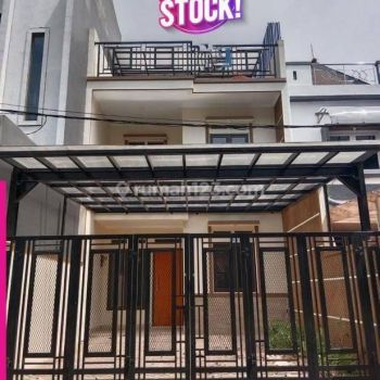 Harga Menarik Rumah Gres 3 Lt Cakep Di Turangga Bandung 192M8