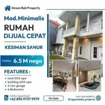 Rumah Murah Semi Furnished di Kesiman Sanur Bali