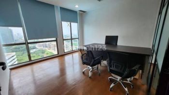 Office Space 117m2 Full Furnish Siap Pakai Jakarta Selatan, Menara 165