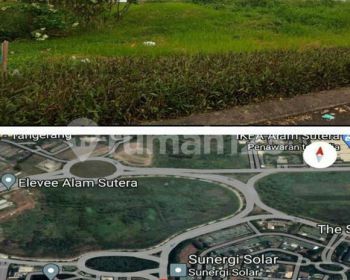 Kavling komersil CBD Alam sutera Tanah