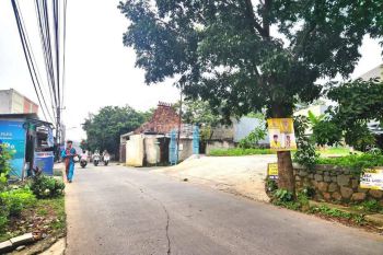 Tanah Pinggir Jalan Raya Dijual Bu Area Komersil SHM Siap Ajb