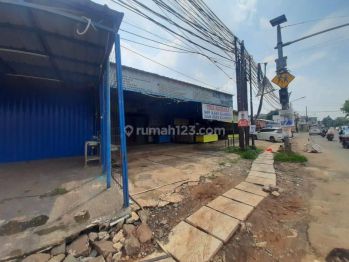 Tanah Pinggir Jalan Raya di Aria Putra, Tangerang, Shm, Cocok Untuk Usaha