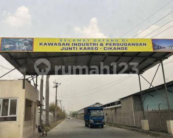 Di Jual Cepat Kavling Pabrik Dan Gudang Cikande 1.09ha Ready HGB