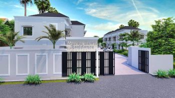 Rumah town house indent bisa reques layout dan desain