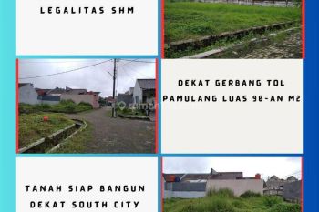 Jual Tanah Dekat The Park Mall Sawangan Akses Jalan 2 Mobil