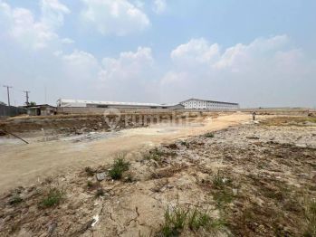 Di Jual Cepat Kavling Pabrik Dan Gudang 1.09ha Cikande Hak Guna Bangunan