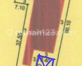 Jual Tanah Komersil Kertajaya Hadap Selatan Surat Ijo