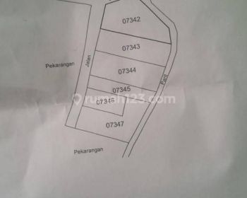 Dijual Tanah 206 m² Pekarangan Di Gito Gati Timur Sch Mall