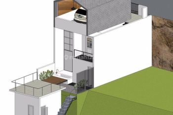 Ready stok rumah 3 lantai downslope di Dago giri Bandung
