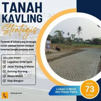 tanah murah dekat exit tol pakis