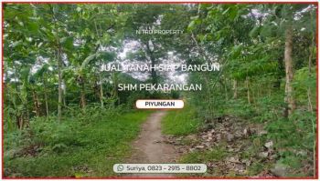 Tanah Piyungan Siap AJB Dekat Pasar Kembangsari