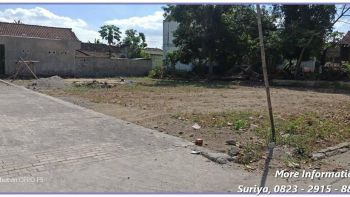 Tanah Jogja Prambanan Dekat PDAM Klaten Dekat Tebing Breksi