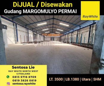 Dijual 3500 m2 Gudang di Margomulyo Permai Surabaya