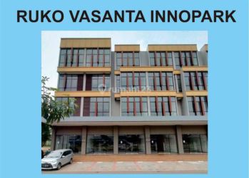 Ruko vasanta innopark 4 lantai,siap pakai,posisi hook,jual murah,lokasi di MM
