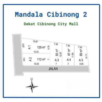 Dijual Kavlingan Dekat Cibinong City Mall, Legalitas SHM