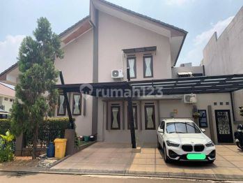 Rumah semifurnish bagus siaphuni di Puspitaloka bsd city
