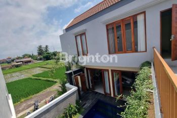 BRAND NEW VILLA RICEFIELD VIEW AND FULLY FURNISHED NEAR TANAH LOT