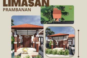 RUMAH CANTIK VIEW SAWAH TEPI JALAN BESAR DI PRAMBANAN