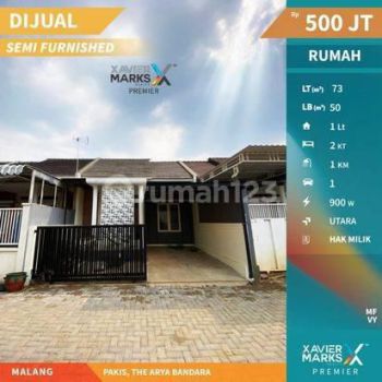 Rumah Semi Furnish di Pakis Malang, Harga Dibawah Harga Developer