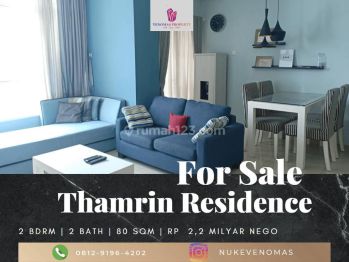 Dijual Apartement Thamrin Residence Premiere 2 Bedroom Full Furnished