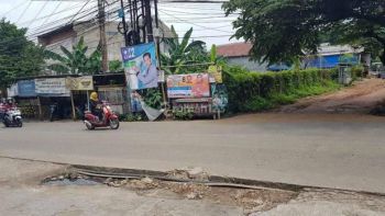 Tanah Premium Cocok Bangun Usaha di Tepi Jalan Dekat Tol Sawangan