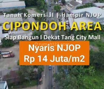 Dijual Tanah Kavling Siap Bangun Zona Komersil Harga Nyaris NJOP