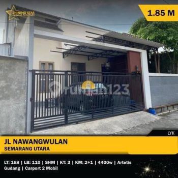 Dijual Rumah Strategis Jl. Nawangwulan Semarang Utara