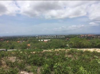 Dijual murah tanah view laut di jalan utana blue ocean kampial nusa dua bali