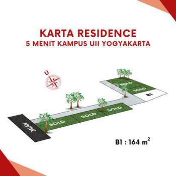 Kavling Perumahan Dekat Kampus Uii Jogja, SHM Pekarangan