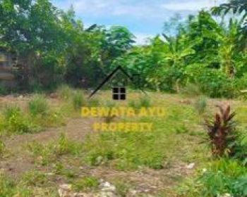 Lahan Cantik Luas 177m2 Aspek Pemukiman Lokasi Bypass Sanur