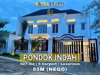 Brand New Luxurious House At Pondok Indah Full Marble Tiles And Stairs