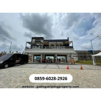 Dijual Dijual Ruko Samping Danau Symphonia Serpong at Melody 2 lantai