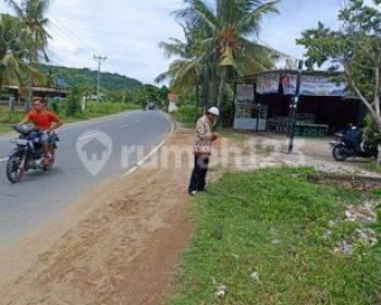 Tanah Pinggir Jalan Strategis di Sekotong