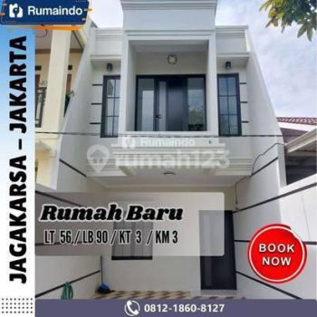Dijual Murah Rumah Non Cluster di Jagakarsa Jakarta Selatan
