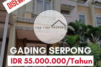 DISEWAKAN

SAMARA VILLAGE PARAMOUNT LAND GADING SERPONG