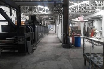Dijual Pabrik Luas Beserta Isi di Mainroad Moh Toha