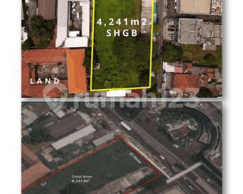 Tanah Strategis Komersial di Jalan Senen Raya Jakarta Pusat