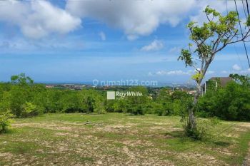 Tanah SHM View Laut Dan Patung Gwk di Ungasan