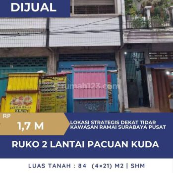 Ruko 2 Lantai Kawasan Ramai Pacuan Kuda Dekat Tidar Pusat Kota