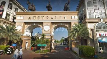 Disewa rumah cluster Australia dengan fasilitas buolvard