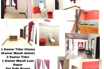 Di sewakan rumah dengan perabot yg ada di dalam nya