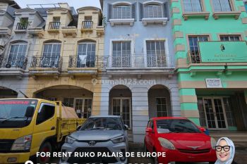 Disewakan Ruko Palais De Europe di Lippo Karawaci 3 Lantai