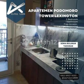 Disewakan Unit Apartemen Podomoro Medan Type 2 Bedroom