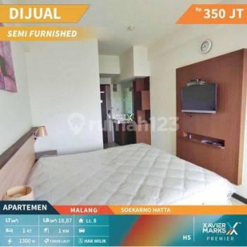 Apartemen Suhat Kondisi Terawat Harga Menarik di Soekarno Hatta Lowokwaru,