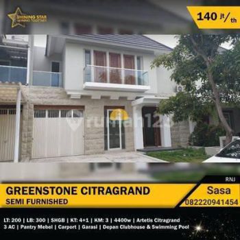 Disewakan rumah luas bagus di Citragrand