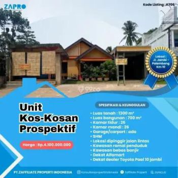 Jual kos-kosan kawasan ramai penduduk