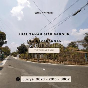 Tanah Tirtomartani 2jutaan Dekat Candi Prambanan Akses Mudah