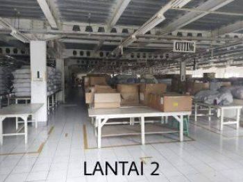 Pabrik Siap Operasional Strategis di Jl. Raya Bogor, Jawa Barat